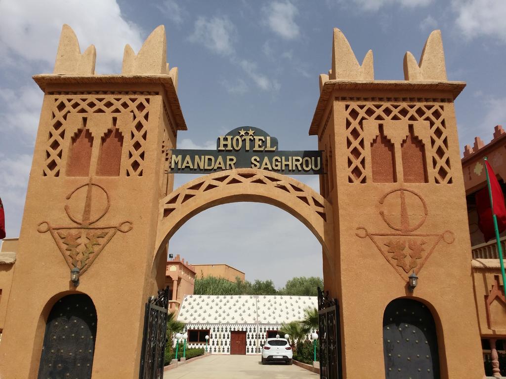 Hotel Mandar Saghrou Tazakhte Kelaat-M'Gouna ภายนอก รูปภาพ