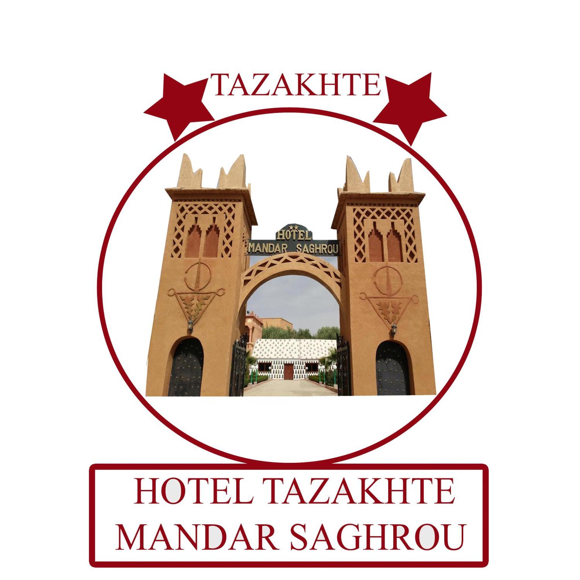Hotel Mandar Saghrou Tazakhte Kelaat-M'Gouna ภายนอก รูปภาพ